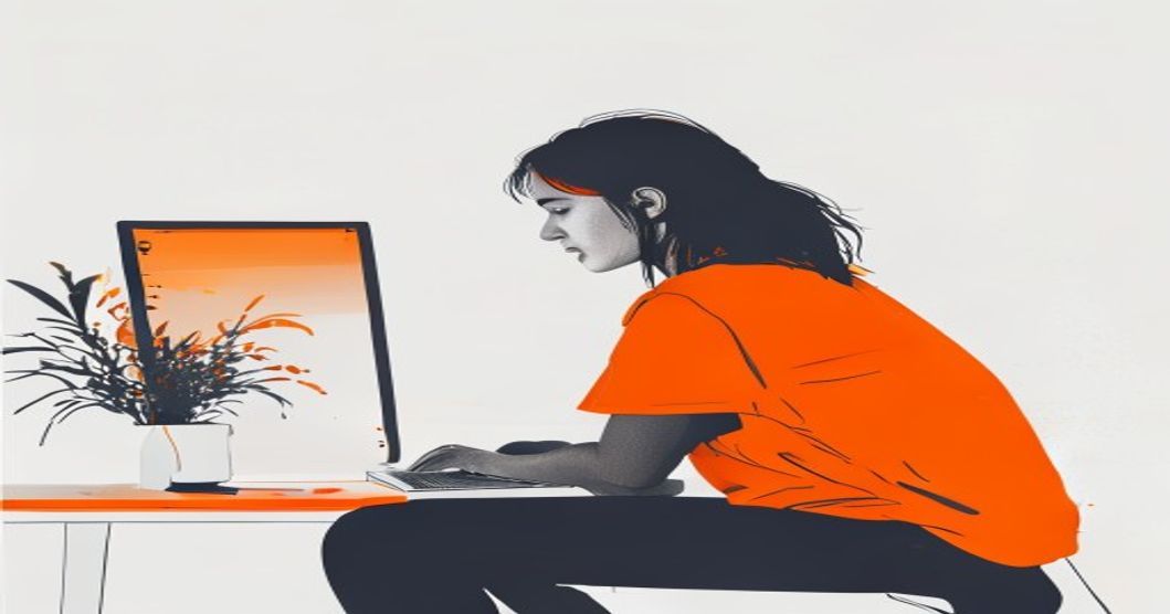 freelancer burned out editing videos late at night alone