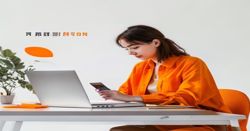 person managing finances with debit card and laptop at desk