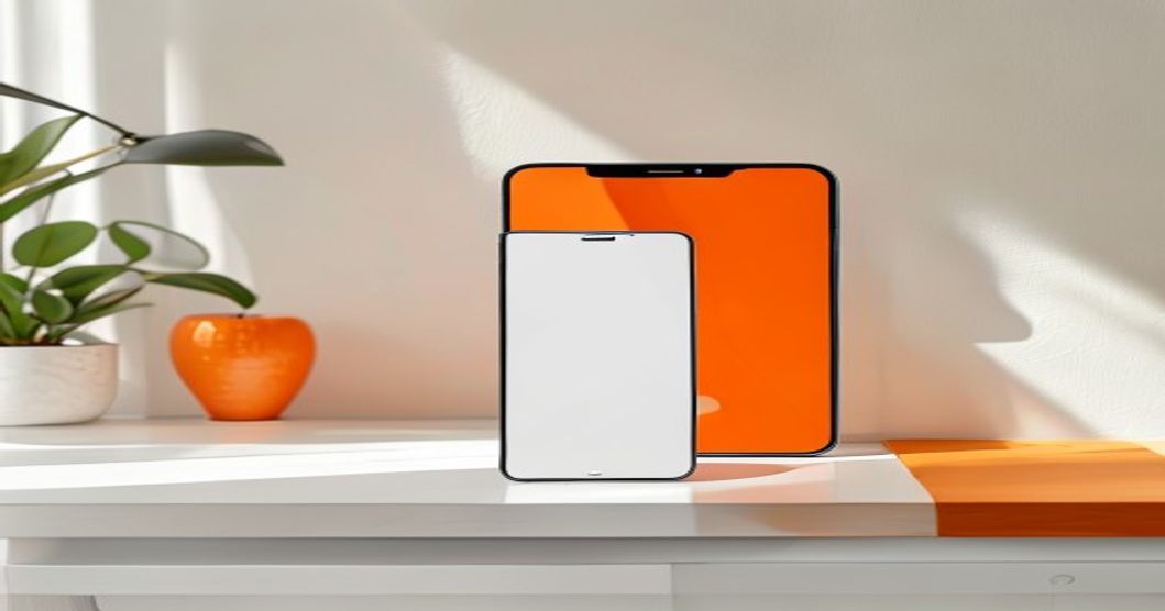 smartphone placed away from desk in another room